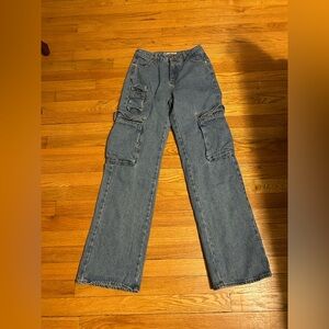 Juniors Cargo Jeans